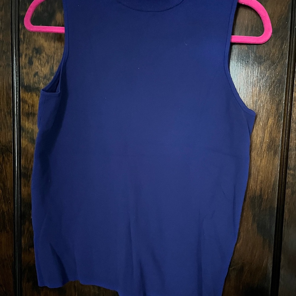 Ann Taylor Royal Blue Tank Top